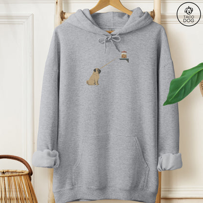 Pug Willpower Hoodie