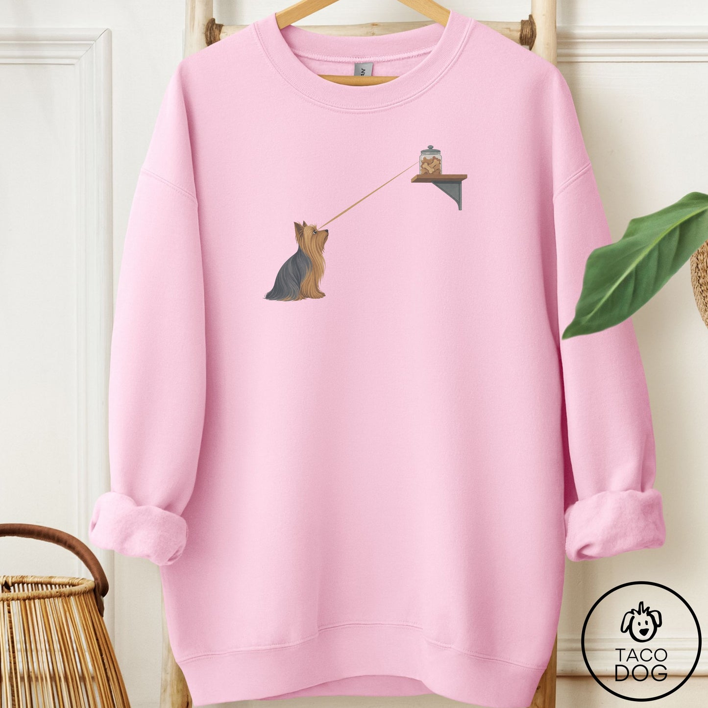 Yorkshire Terrier Yorkie Willpower Sweatshirt