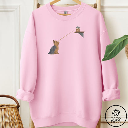 Yorkshire Terrier Yorkie Willpower Sweatshirt