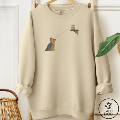 Yorkshire Terrier Yorkie Willpower Sweatshirt