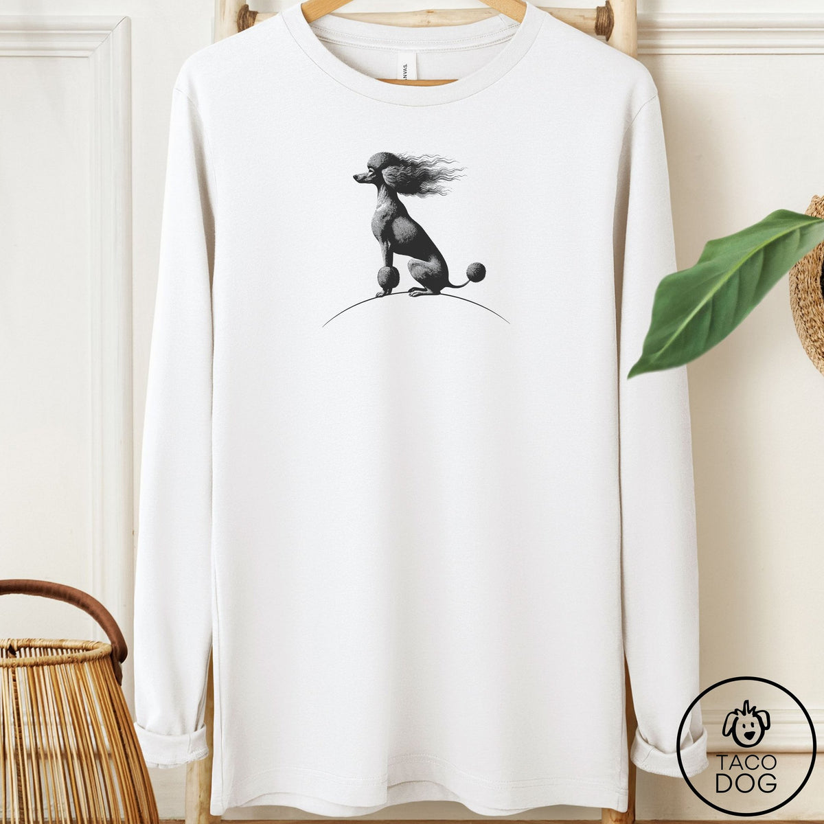 Poodle Tail Wind Long Sleeve Tee