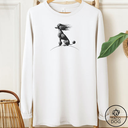 Poodle Tail Wind Long Sleeve Tee
