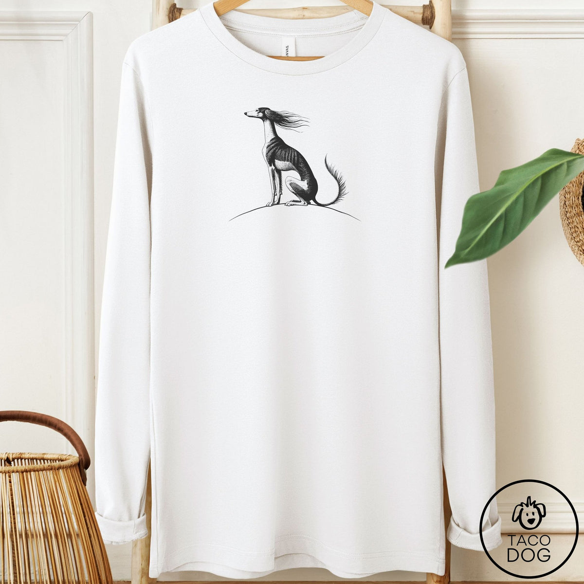 Saluki Tail Wind Long Sleeve Tee