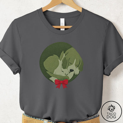 Beagle Wreath T-Shirt