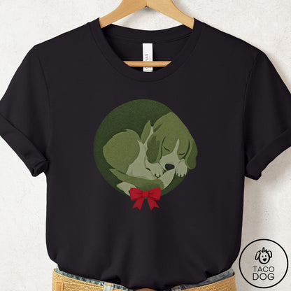 Beagle Wreath T-Shirt
