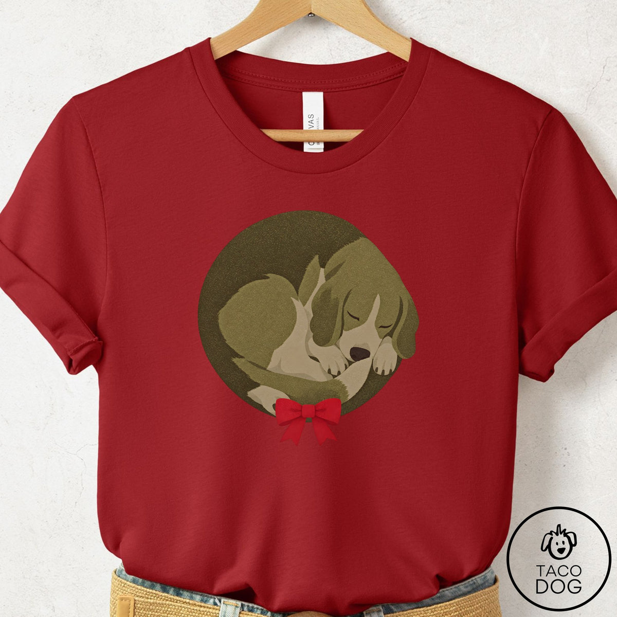 Beagle Wreath T-Shirt