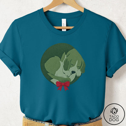 Beagle Wreath T-Shirt