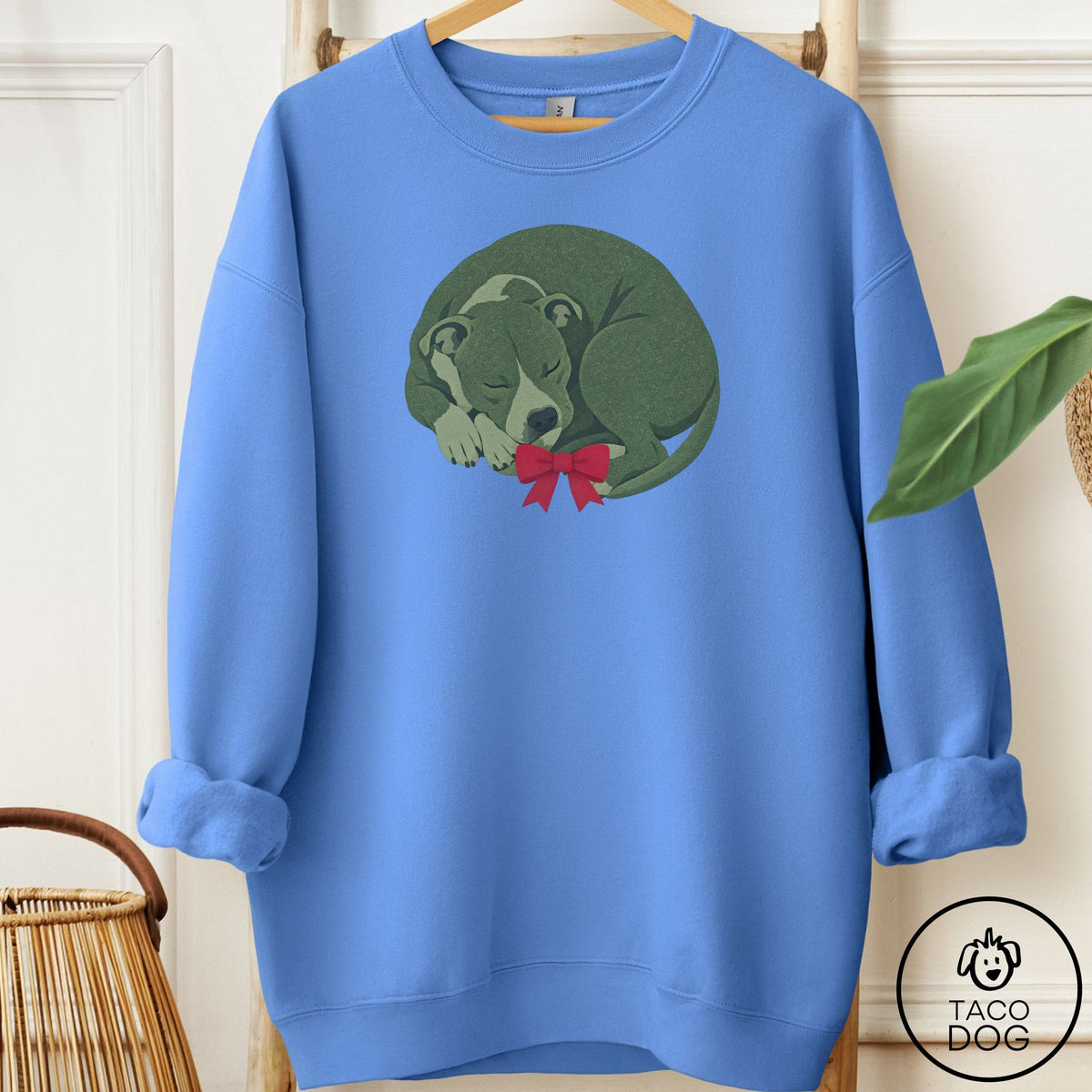 Pitbull Wreath Sweatshirt