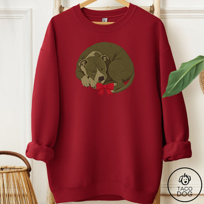 Pitbull Wreath Sweatshirt