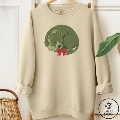 Pitbull Wreath Sweatshirt