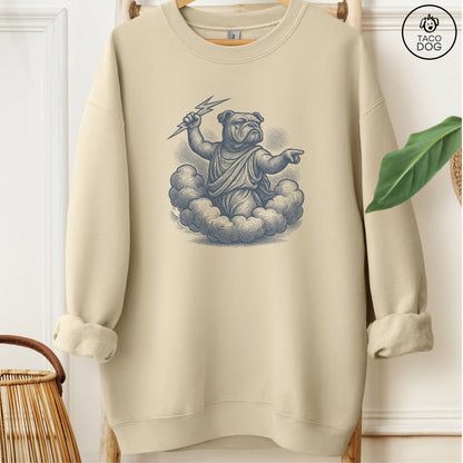 English Bulldog Zeus Sweatshirt Sand M Taco-Dog