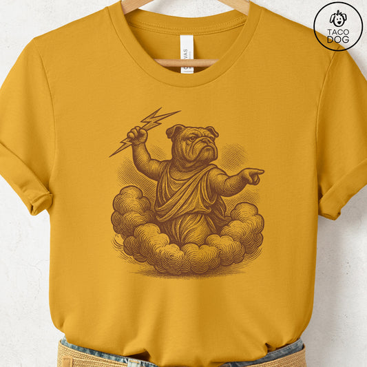 English Bulldog Zeus T-Shirt Mustard S Taco-Dog