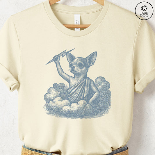 Chihuahua Zeus T-Shirt Natural S Taco-Dog