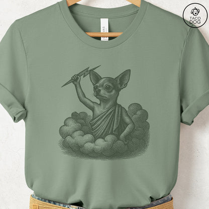 Chihuahua Zeus T-Shirt Sage S Taco-Dog