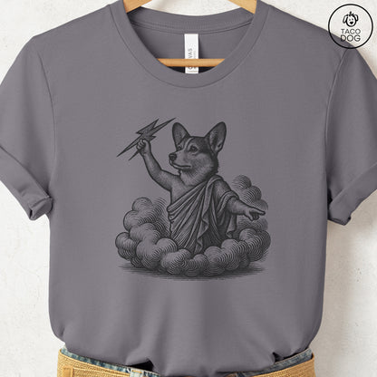 Corgi Zeus T-Shirt Storm S Taco-Dog