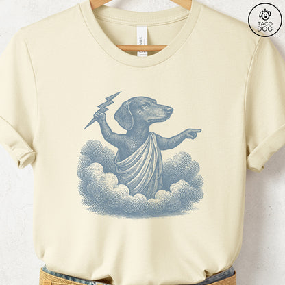 Dachshund Zeus T-Shirt Natural S Taco-Dog