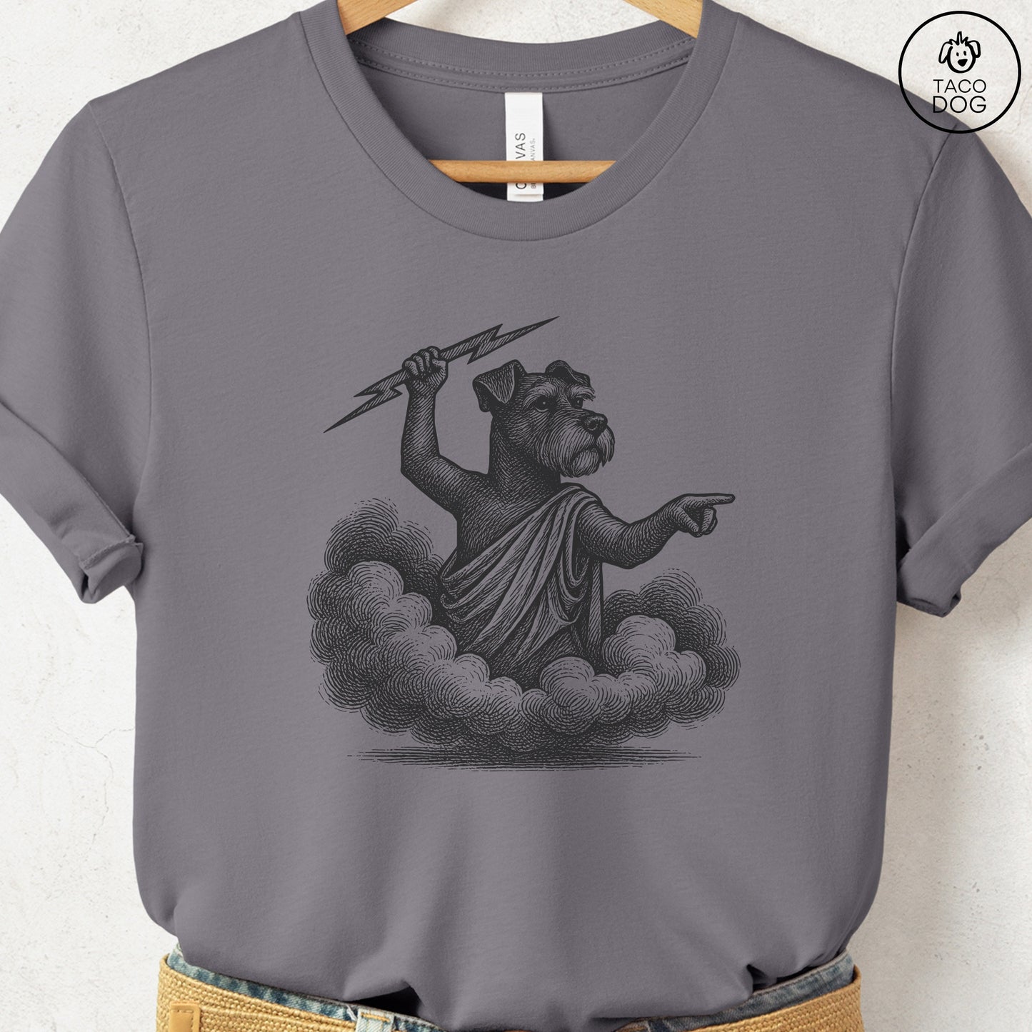 Schnauzer Zeus T-Shirt Storm S Taco-Dog